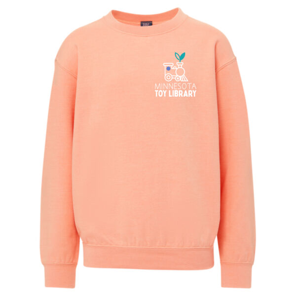 MV Sport - Youth Buddy Crewneck Sweatshirt - Printed Logo Thumbnail