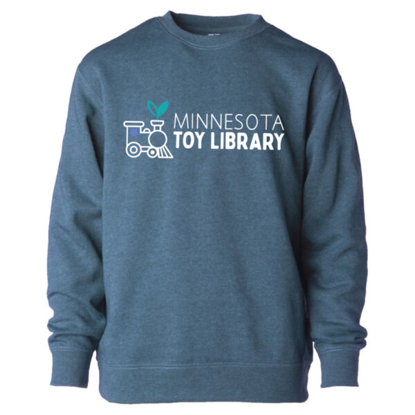 Independent Trading Co. - Youth Lightweight Special Blend Crewneck Sweatshirt - Printed Logo Thumbnail