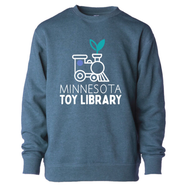 Independent Trading Co. - Toddler Lightweight Special Blend Crewneck Sweatshirt - Printed Logo Thumbnail