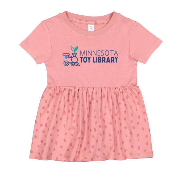 Rabbit Skins - Infant Fine Jersey Dress - Printed Logo Thumbnail