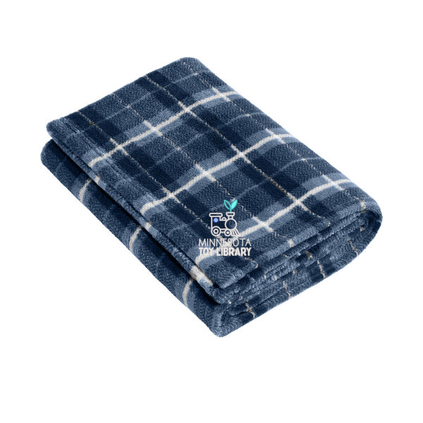 Port Authority - Small Ultra Plush Blanket - Embroidered Logo Thumbnail
