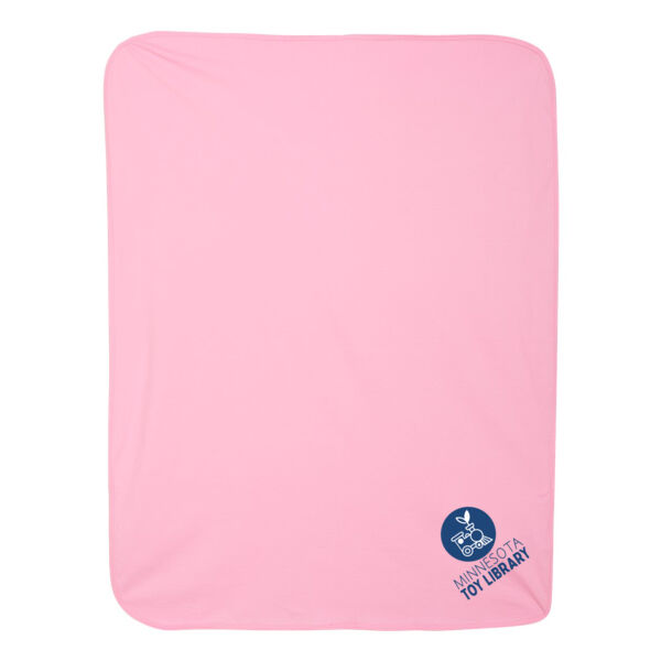 Rabbit Skins - Premium Jersey Infant Blanket - Embroidered Logo Thumbnail