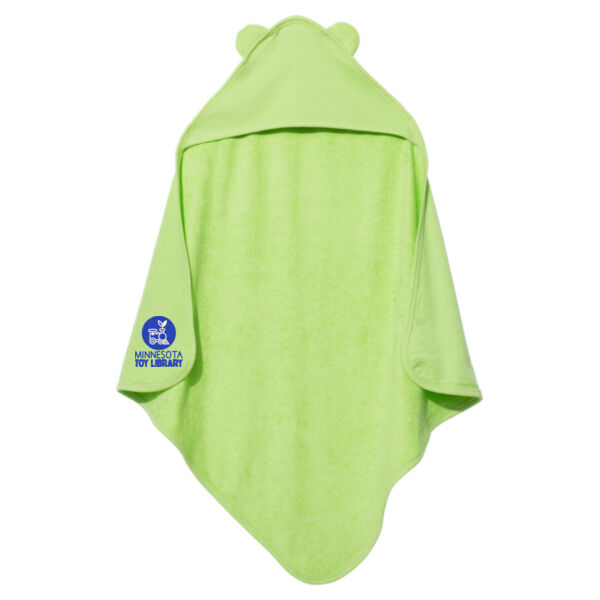 Rabbit Skins - Terry Cloth Hooded Towel with Ears - Embroidered Logo Thumbnail