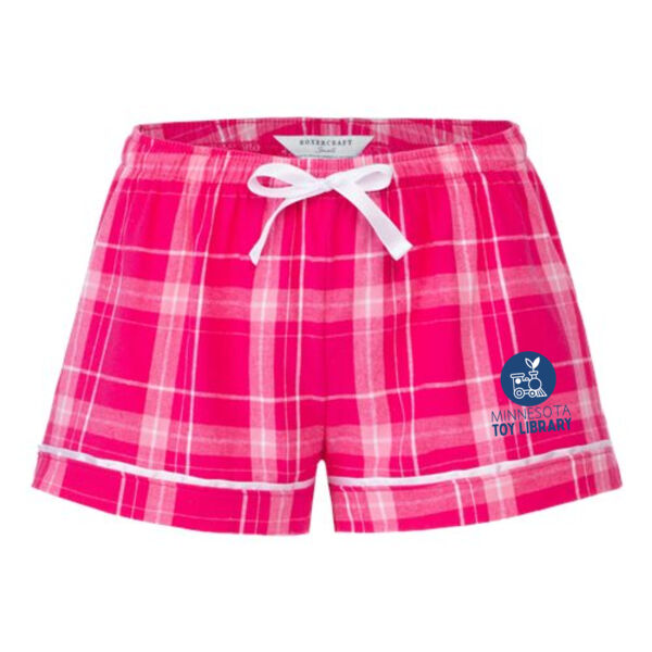 Boxercraft - Youth Flannel Shorts - Printed Logo Thumbnail