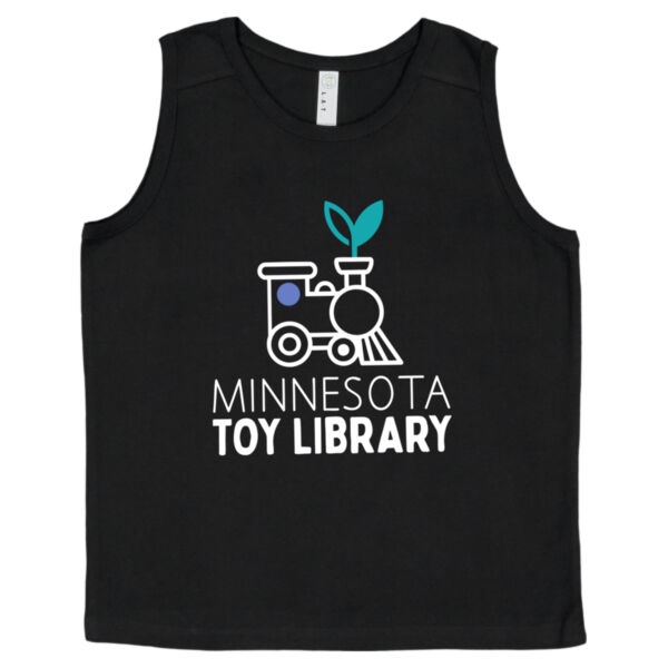 LAT - Youth Fine Jersey Tank Top - Printed Logo Thumbnail