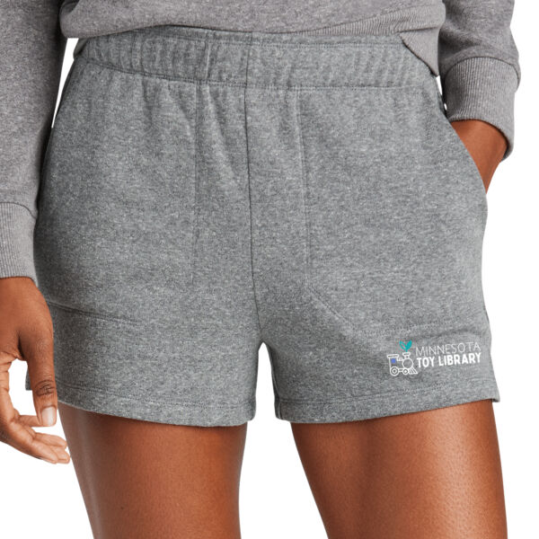 District® Women’s Perfect Tri® Fleece Short - Printed Logo Thumbnail