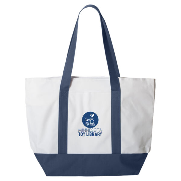 Liberty Bags - Bay View Giant Zippered Tote - Printed Logo Thumbnail