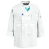 Eight Knot Button Chef Coat with Thermometer Pocket Thumbnail