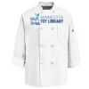 Eight Knot Button Chef Coat with Thermometer Pocket Thumbnail